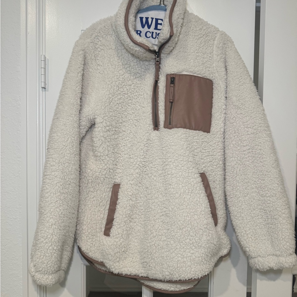 Abercrombie & Fitch softAF Sherpa half-zip - Picture 4 of 4